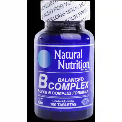 Natural Nutrition B Balanced Complex Fco X 100 Tab
