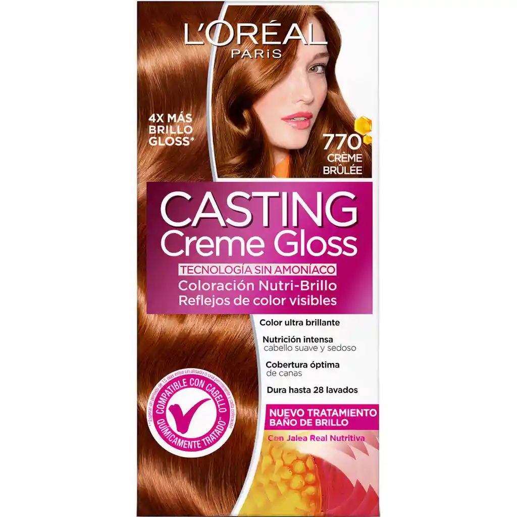 Loreal Paris-Casting Crème Gloss Creme Tinte 770 Brûlée