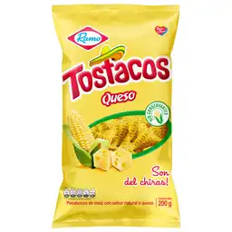 Tostacos Pasabocas de Maíz Sabor a Queso