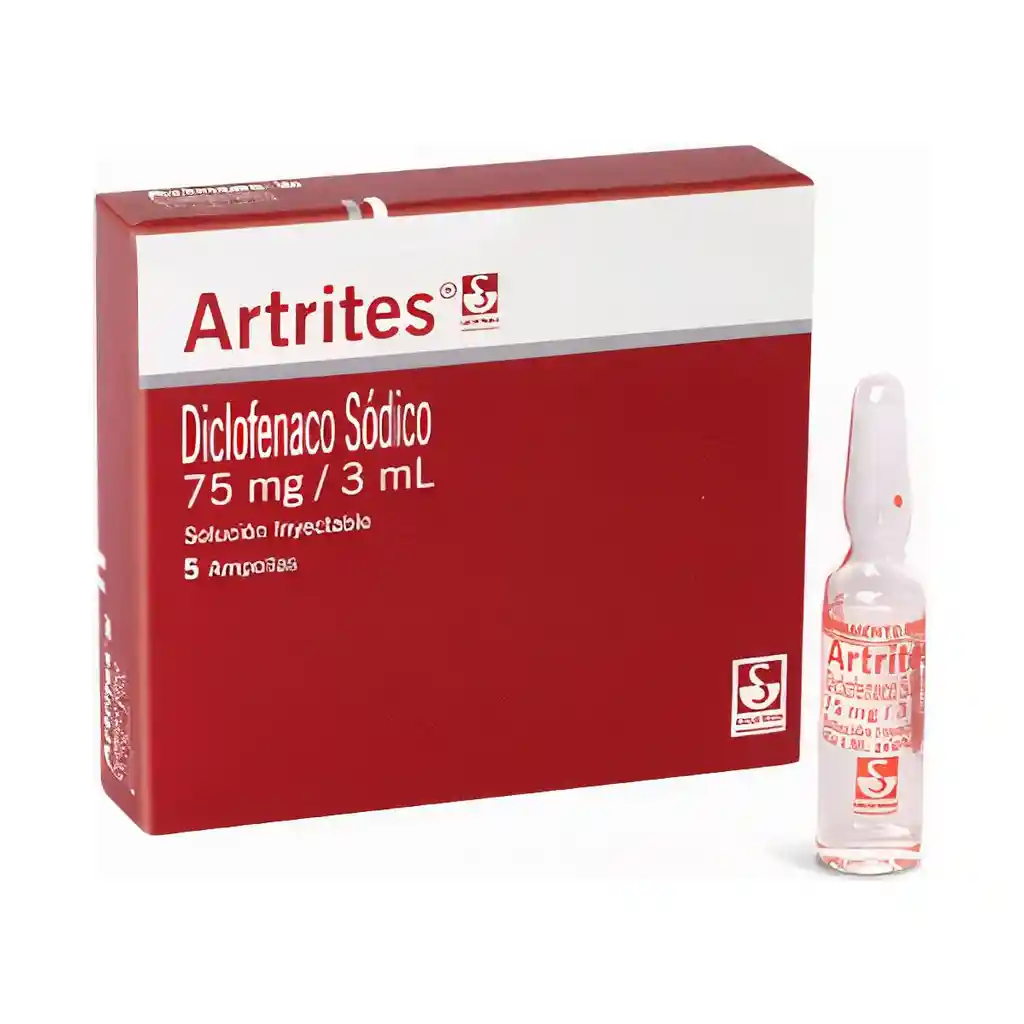 Artrites Labsiegfried 75 Mg 5 Ampollas