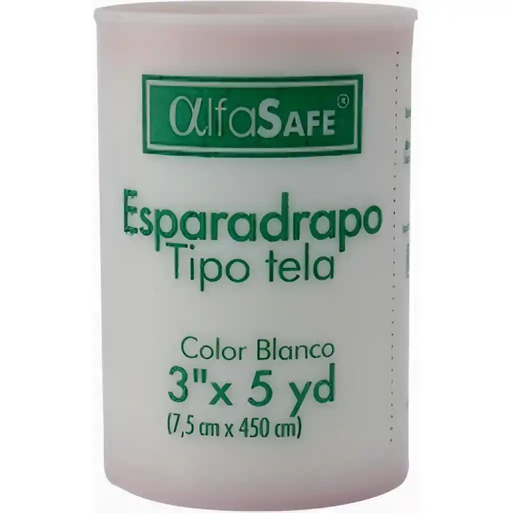 Alfa Safe Trading Esp Tela Blanco 3X5 Yardas