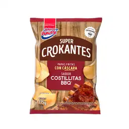 Super Ricas Papas Fritas Crokantes Sabor Costillitas BBQ