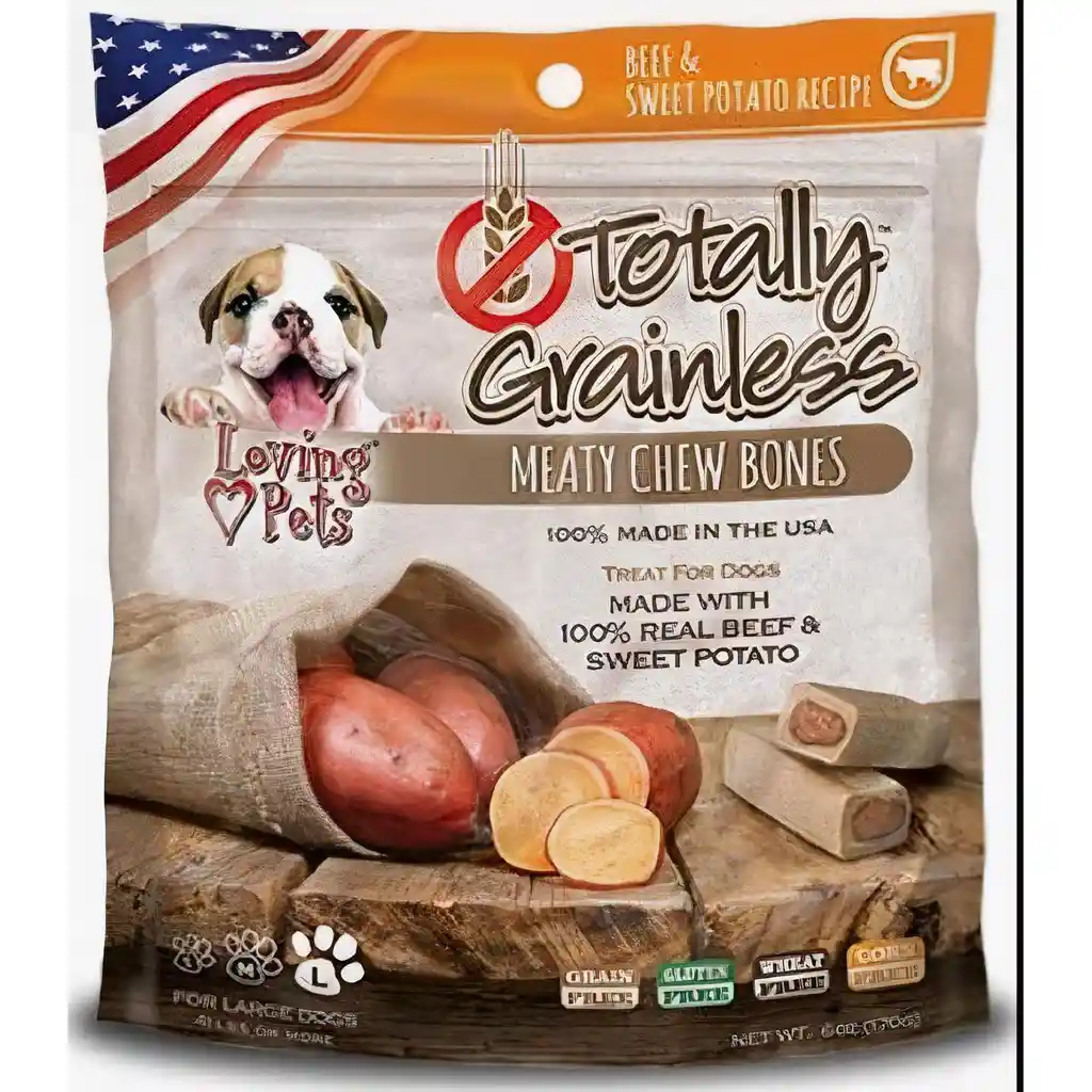 Loving Pets Snack para Perros Sabor Carne y Patatas