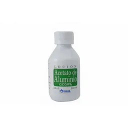 Licol Acetato de Aluminio Antiséptico (0.059 %) Loción Tópica