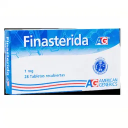 American Generics Finasterida Tabletas Recubiertas (1 mg)