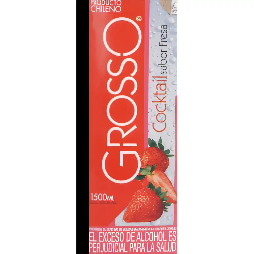 Grosso Coctel Sabor Fresa