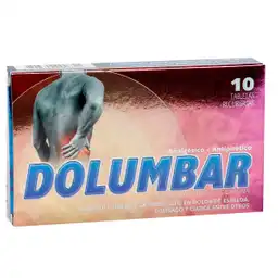 Dolumbar Analgésico-Antipirético (220 mg/50 mg) Tabletas