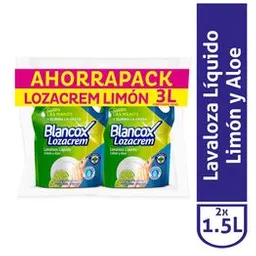 Blancox Lozacrem Lavalozas Líquido Limón y Aloe