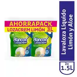 Blancox Lozacrem Lavalozas Líquido Limón y Aloe