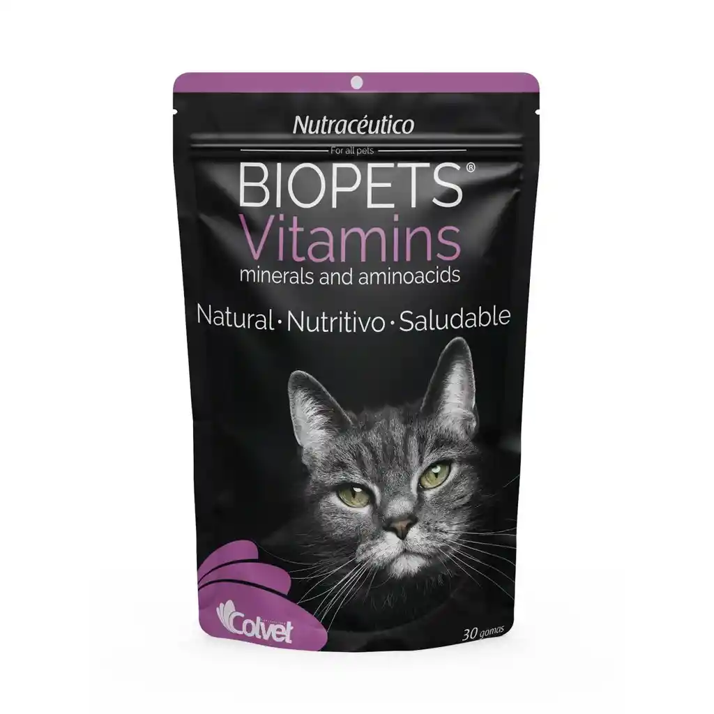 Bio Pets Vitaminas Minerales Aminoácidos para Mascotas