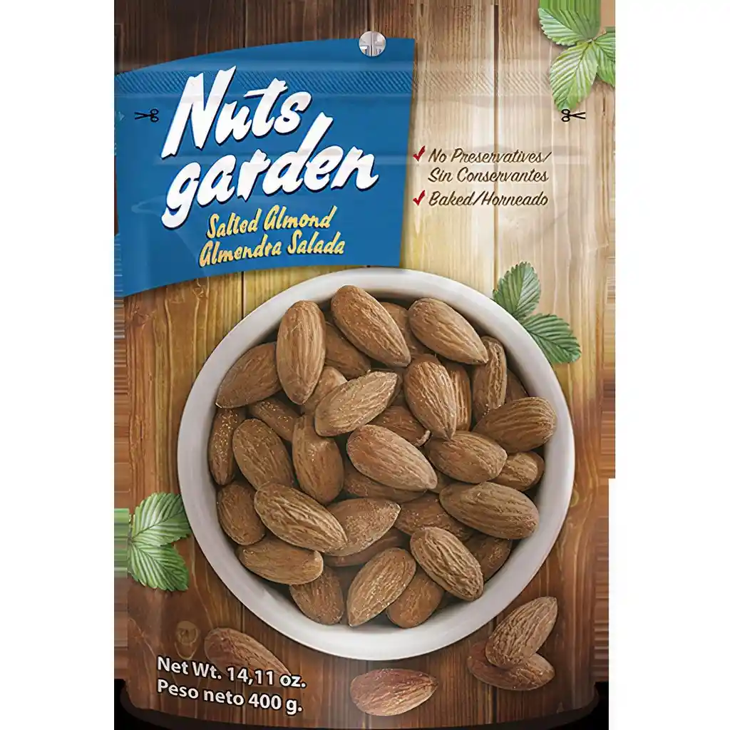 Nuts Garden Almendra Pelada y Salada