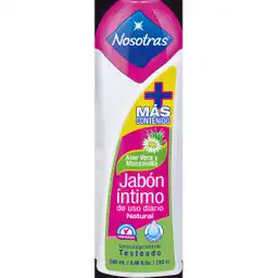 Nosotras Jabón Íntimo Femenino Natural