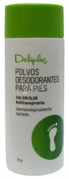 Deliplus Polvo Desodorante para Pies