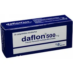 Daflon Biopas 500Mg X 30 Comprimidos Diosmina+Hesperidina