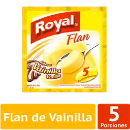 Royal Flan Sabor a Vainilla