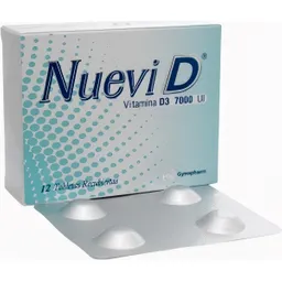Nuevi D Vitamina (7000 UI) Tabletas Recubiertas