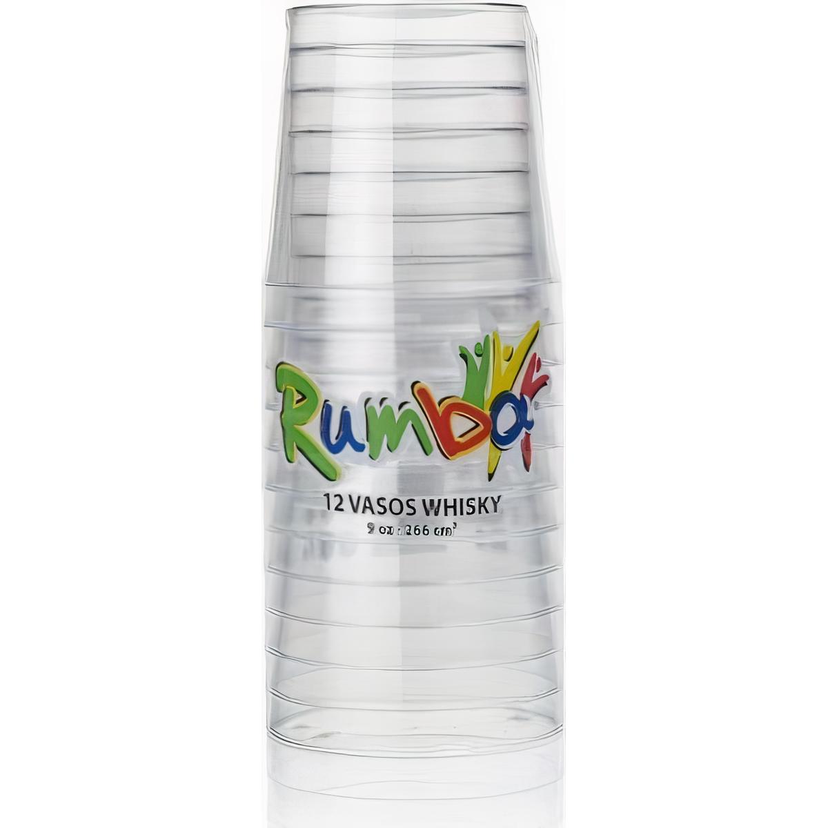 Rumba Vaso para Whisky Transparente 12 und
