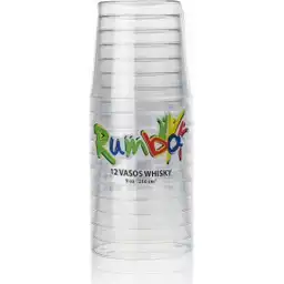 Rumba Vaso para Whisky Transparente