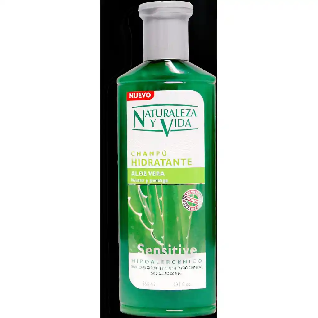 Naturaleza Champu Hidratante Con Aloe Vera Sensitive