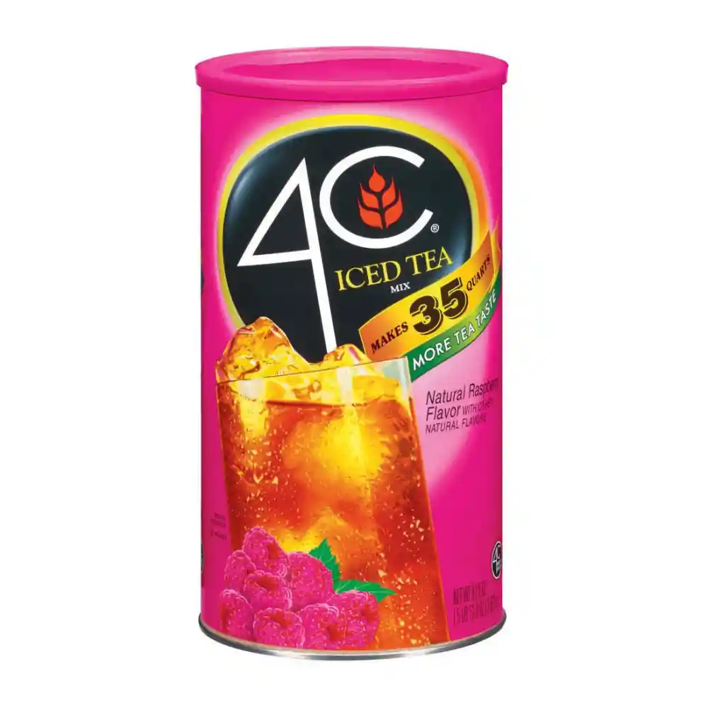 4C Iced Tea Mix Sabor Frambuesa