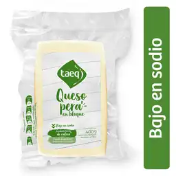 Taeq Queso Pera en Bloque Bajo en Sodio