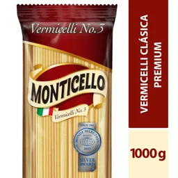 Monticello Pasta Clasica Vermicelli Premium