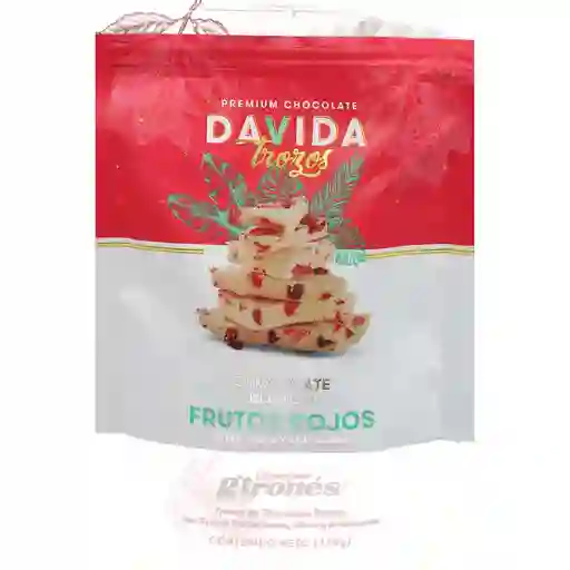 Davida Chocolate Trozos Frutos Rojo