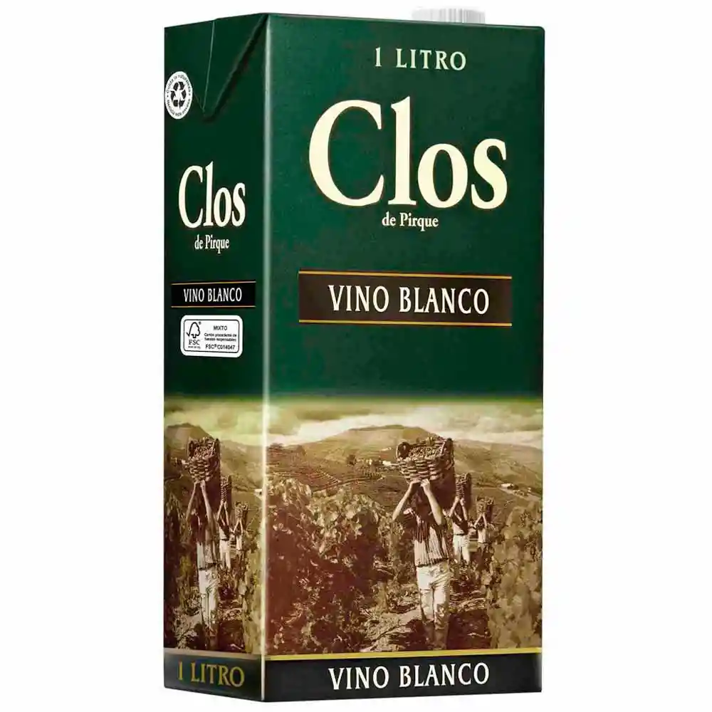 Clos De Pirque Vino Blanco Tetrapack