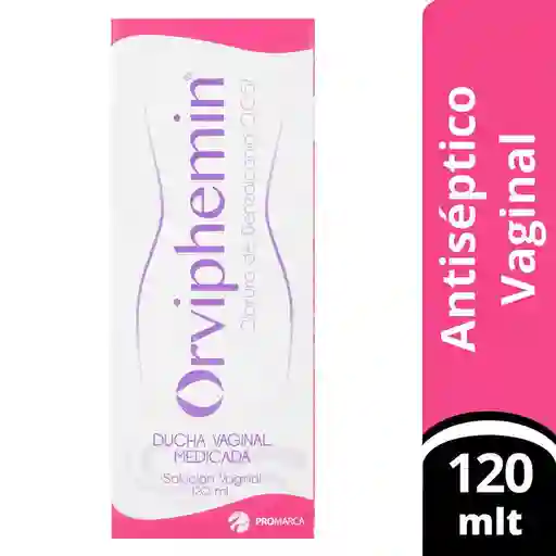 Orviphemin Ducha Vaginal en Solución (0.05%) 120 mL