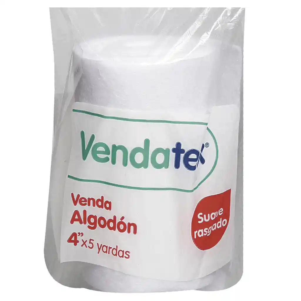 Vendatex Venda Algodón 4" x 5 Yardas