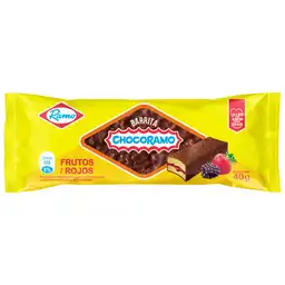 Chocoramo Ponqué De Chocolate Con Mermelada De Frutos Rojos