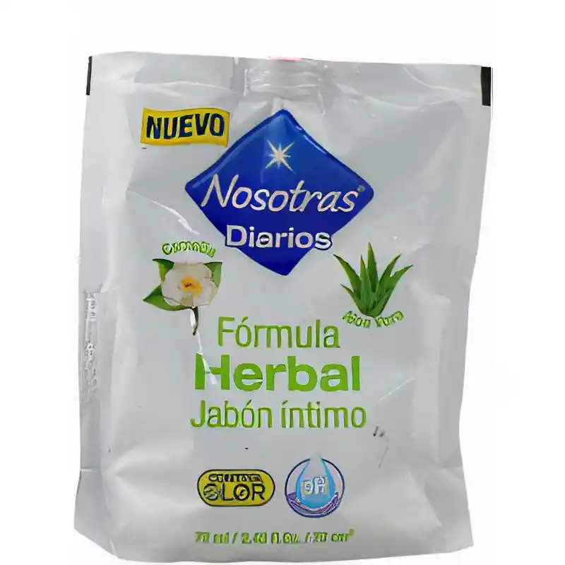 Nosotras Jabón Íntimo Fórmula Herbal