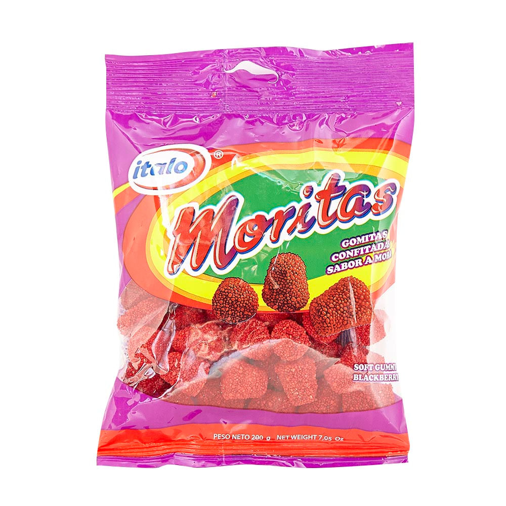 Moritas Gomitas Confitadas Sabor a Mora 200 g