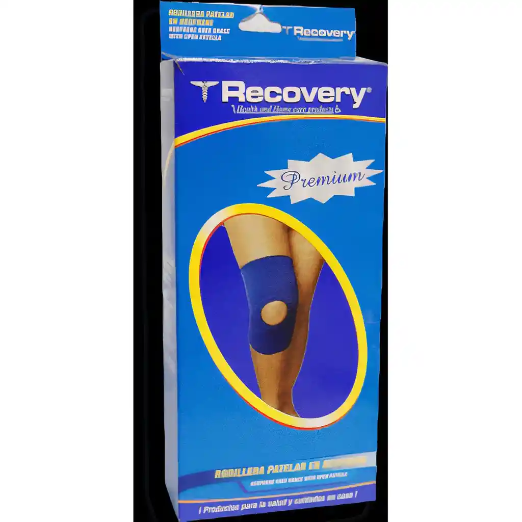 Recovery Black Rodillera Patelar Varios S