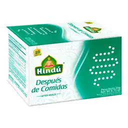 Hindu Te Despues De Comidas