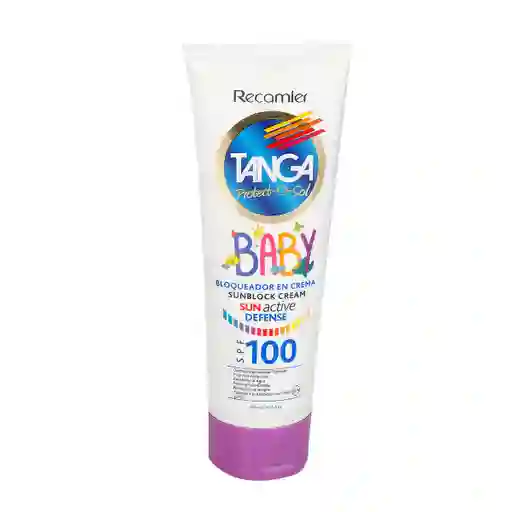 Tanga Crema Bloqueadora Baby Sun Active Defense SPF 100