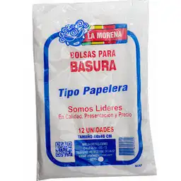 La Morena Bolsa para Basura Tipo Papelera