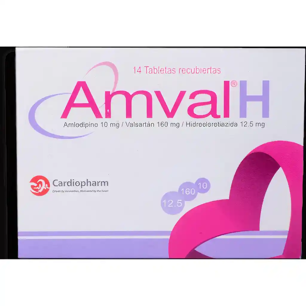 Amval La Francol H 10 160 12 5 Mg 14 Tabletas