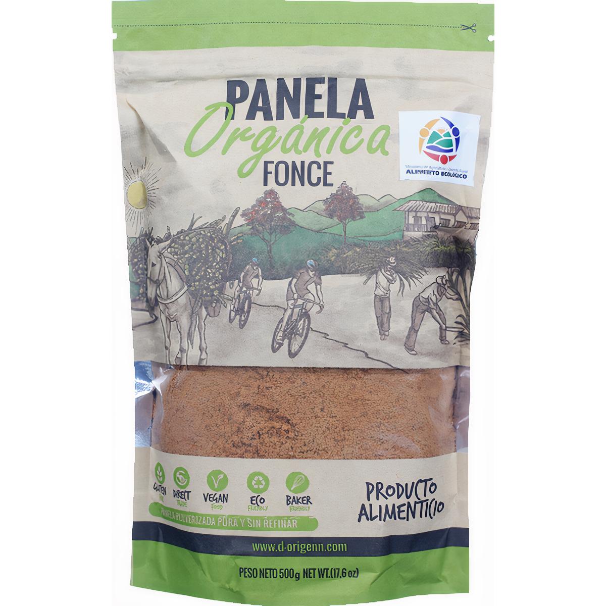 Fonce Panela Orgánica Pulverizada 500 g