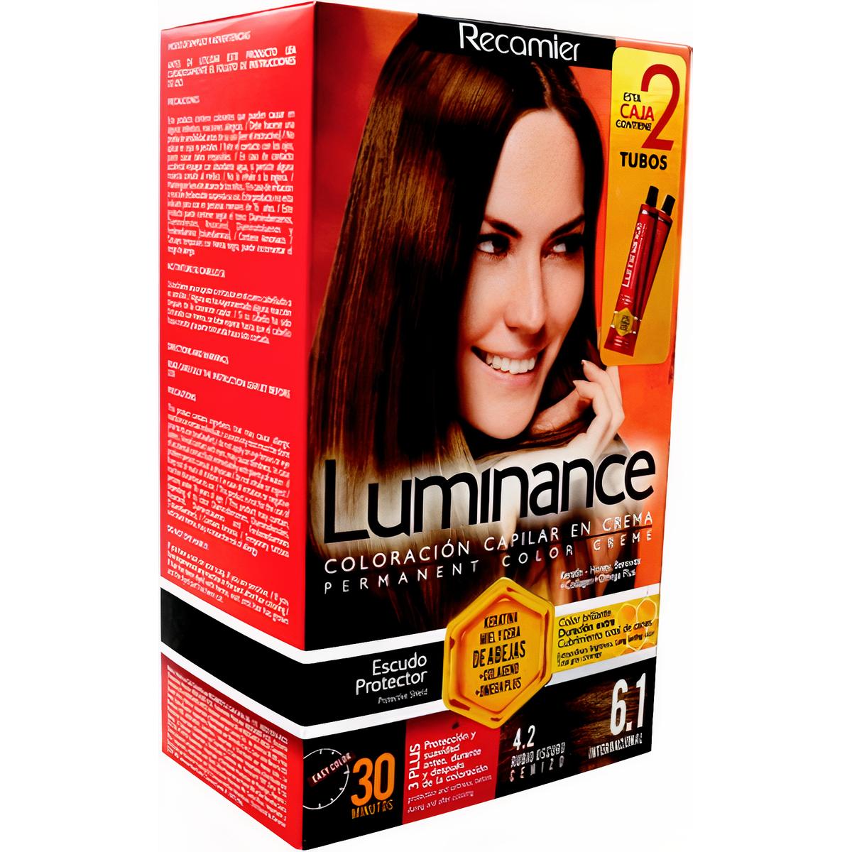 Luminace Coloración Capilar en Crema Tono Rubio Oscuro Cenizo 2 und