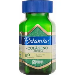 Biotina Laboratorios Colageno Hidrolizado+ Vit C 60Cap