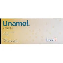 Unamol 5 Mg Oral x 30 Comprimidos