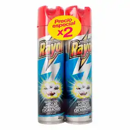 Rayol Insecticida Mata Todo en Aerosol Pack 2