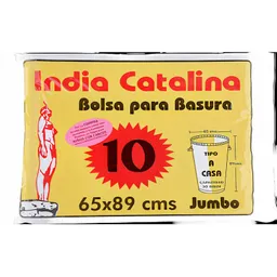 India Catalina Bolsa para Basura Jumbo