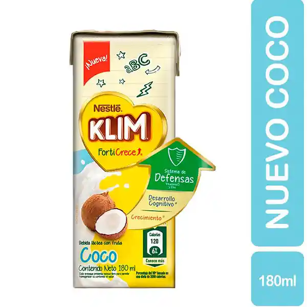 Klim Nestle Bebida Lacteade Coco