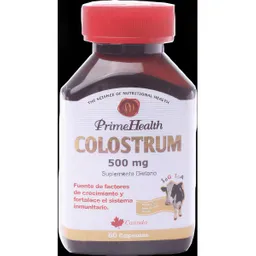 Colostrum Prime Health 500Mg Frasco X 60 Capsulas