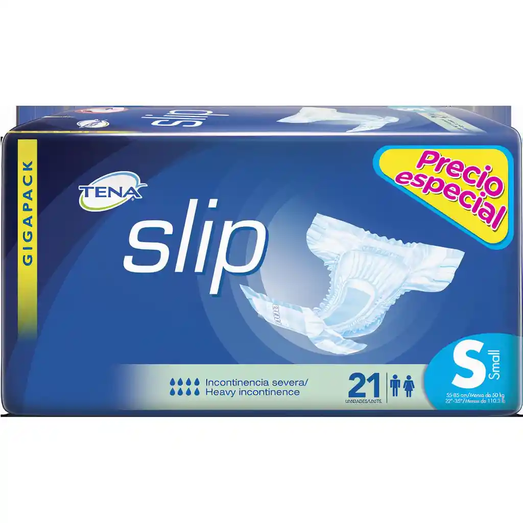 Tena Absorbente Slip S X2 Precio Especial