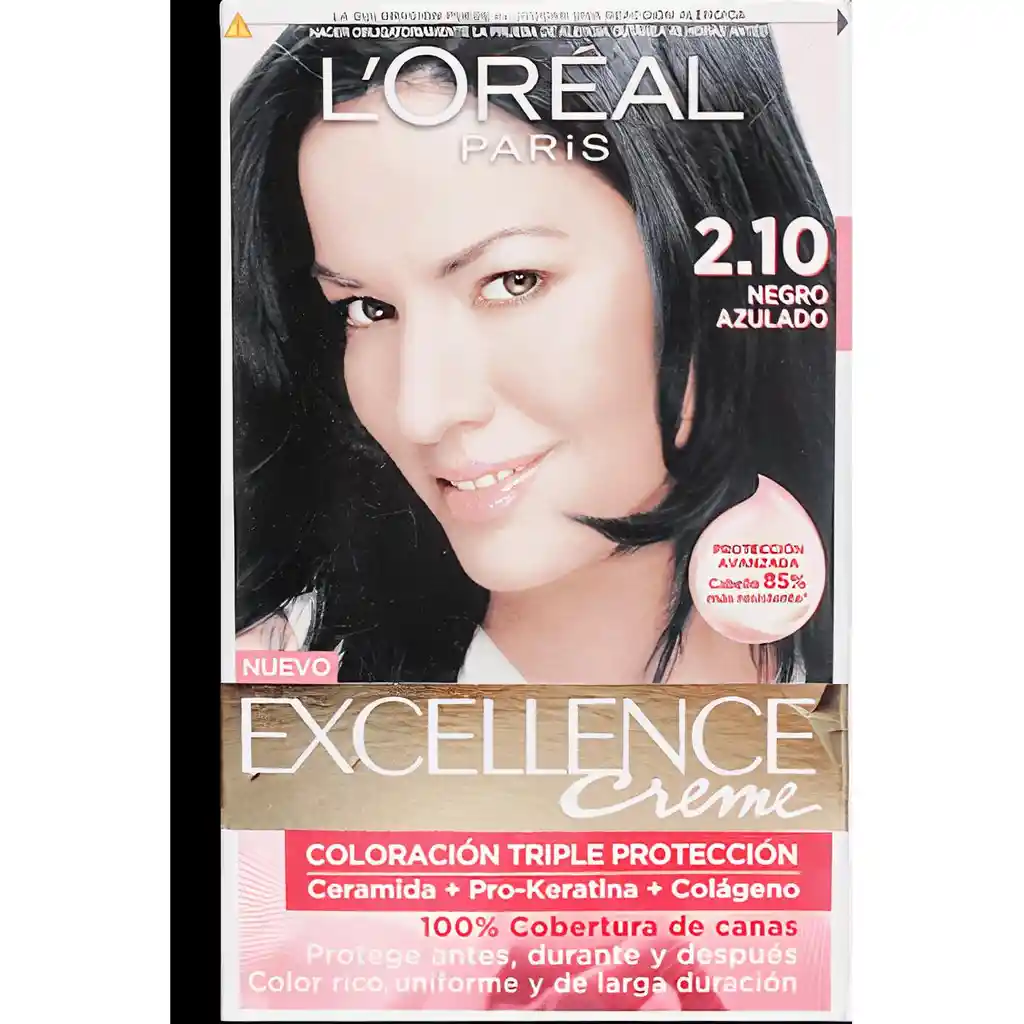 Ellence Tint Exc Creme 2 10 Negro Azulado