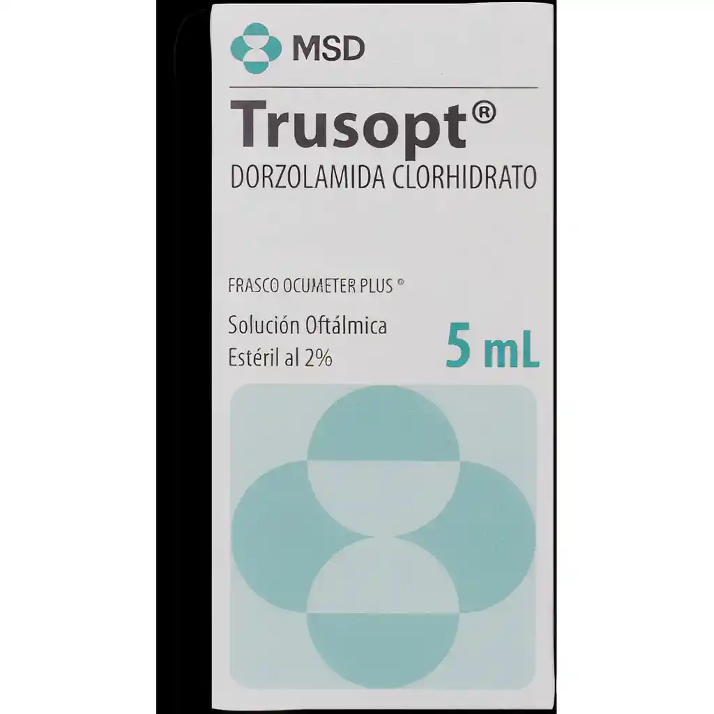 Dorzolamida Trusopt 2% Sln Oft Cd Fco Clorhidrato