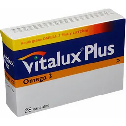 Vitalux Plus Suplemento Alimenticio en Cápsulas